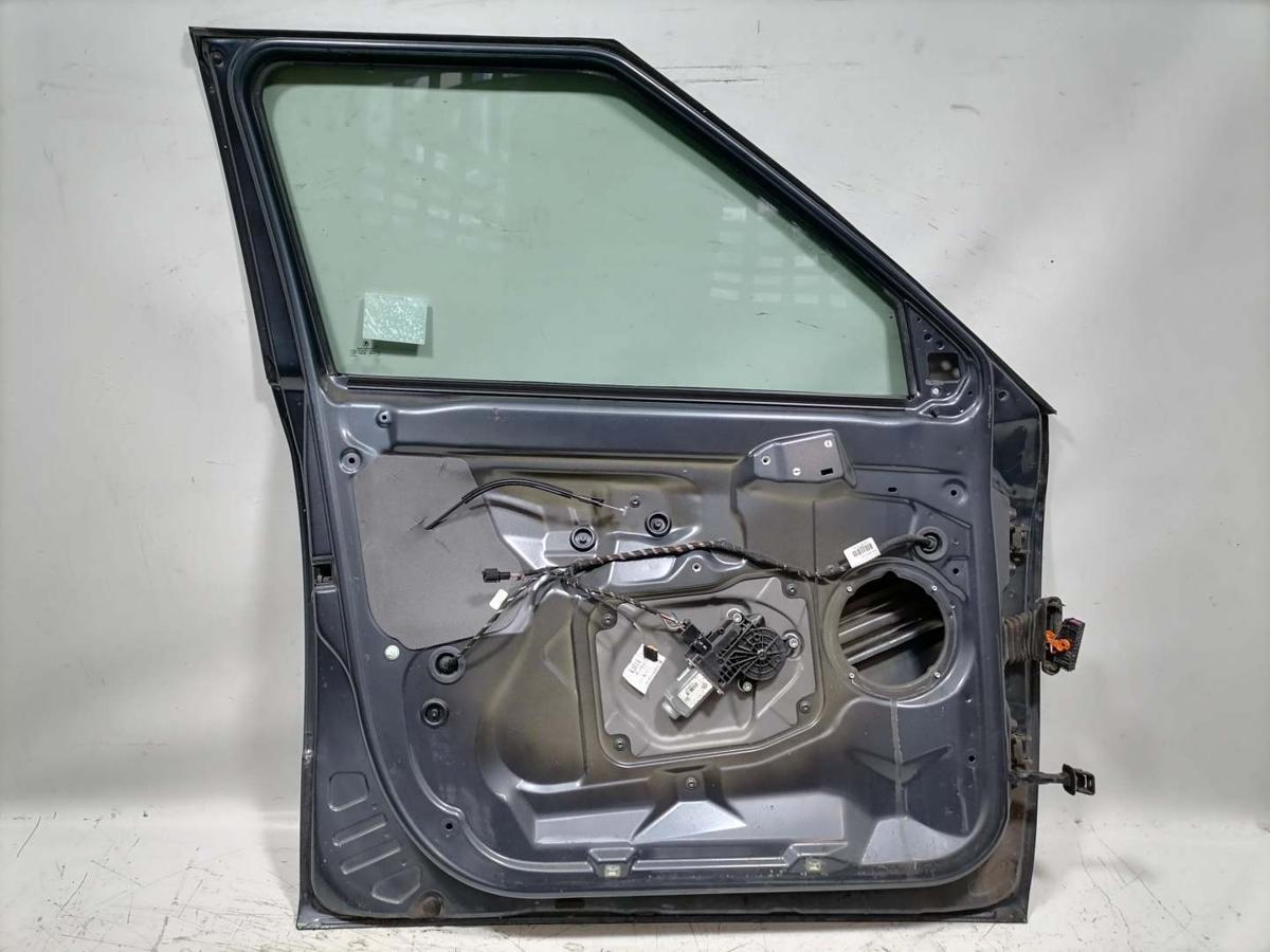 Skoda Fabia 2 original T&uuml;r vorn links 9153 Anthracite grey Rohbau Bj.2009